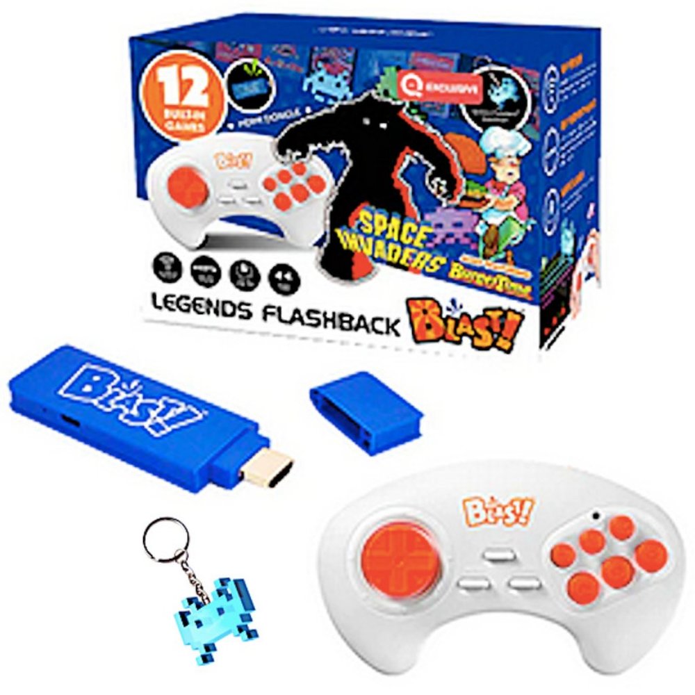 🆕 Flashback BLAST! Video Game System ~ 12 RETRO ARCADE GAMES ~ HDMI Wireless